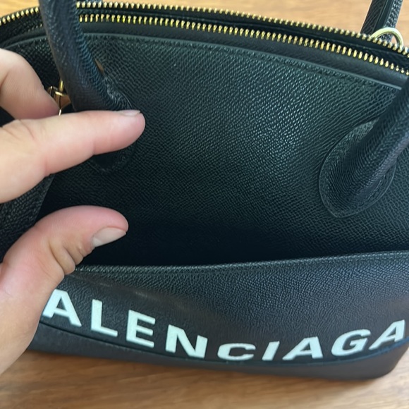 WOMEN'S VILLE XXS HANDBAG IN BLACK/WHITE - Picture 4 of 7